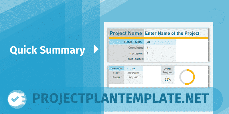 Agile Project Plan Template Summary