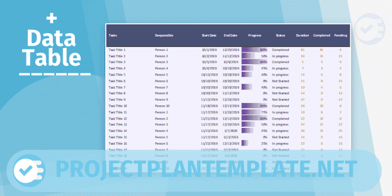 project plan excel template download